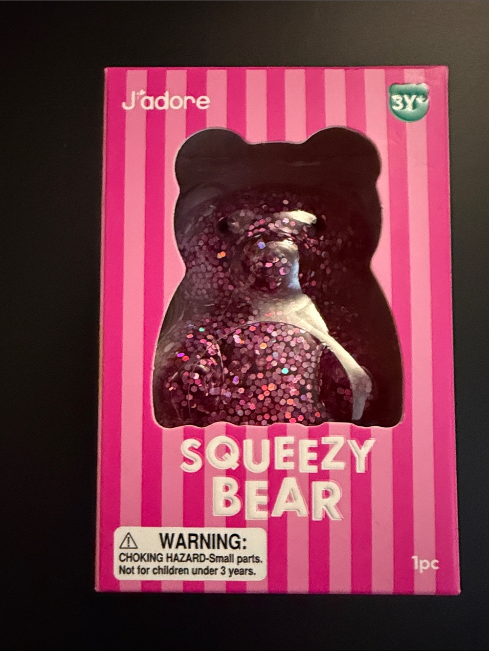 J’adore squeezy bear